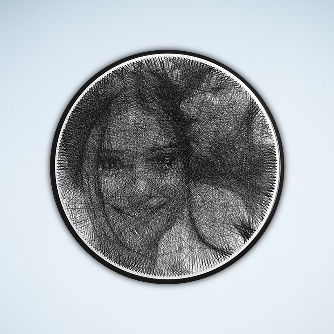 Personalised Thread Art Portrait