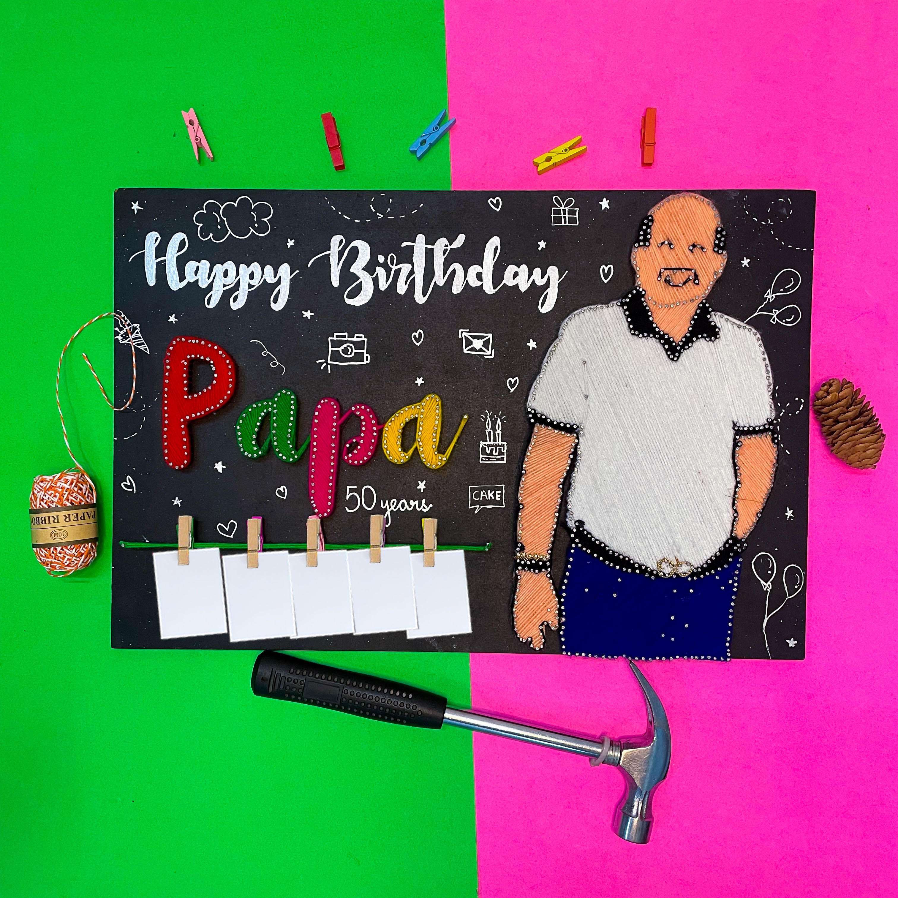 String Art Portrait : Masterpiece for a Birthday Gift