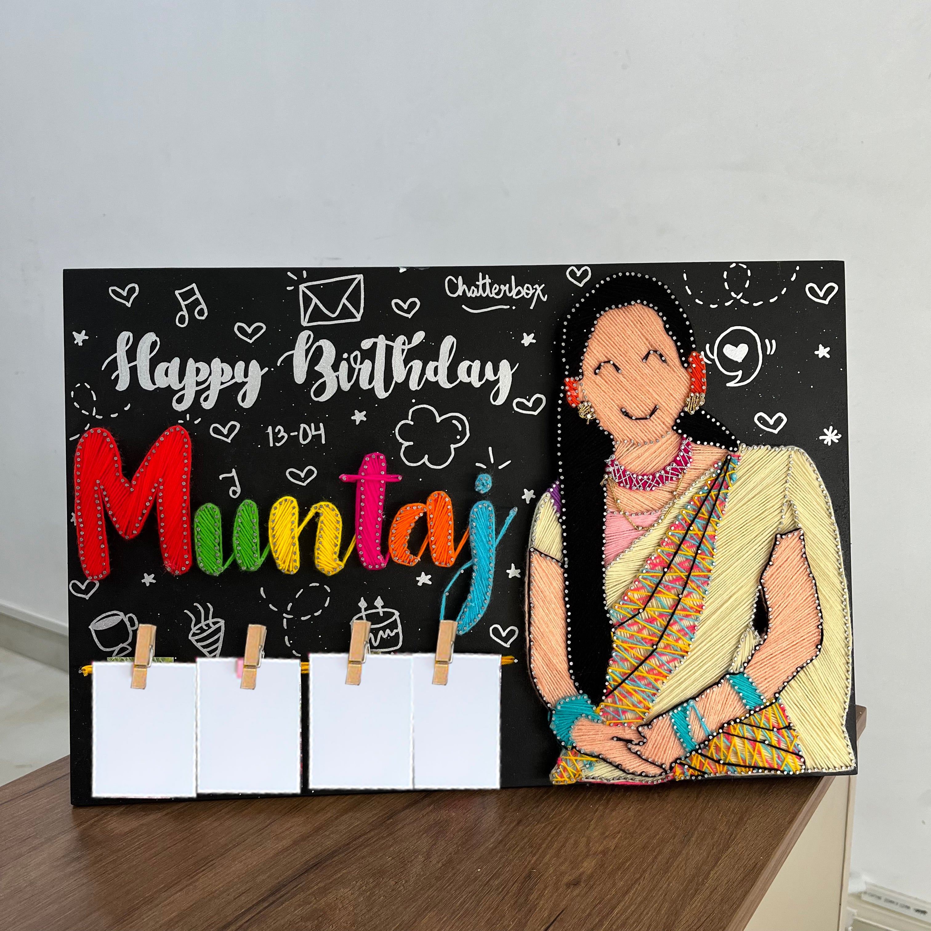 String Art Portrait : Masterpiece for a Birthday Gift