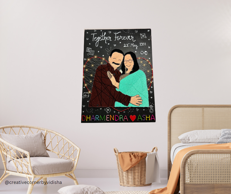 Heartstrings: Personalized String Art Portrait