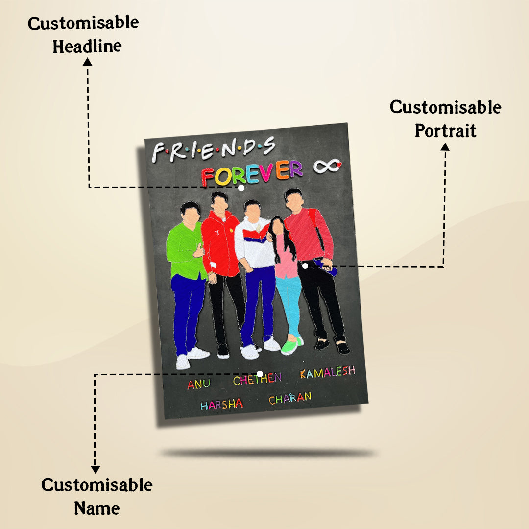 Stitched in Friendship:Celebrating Friendship Forever