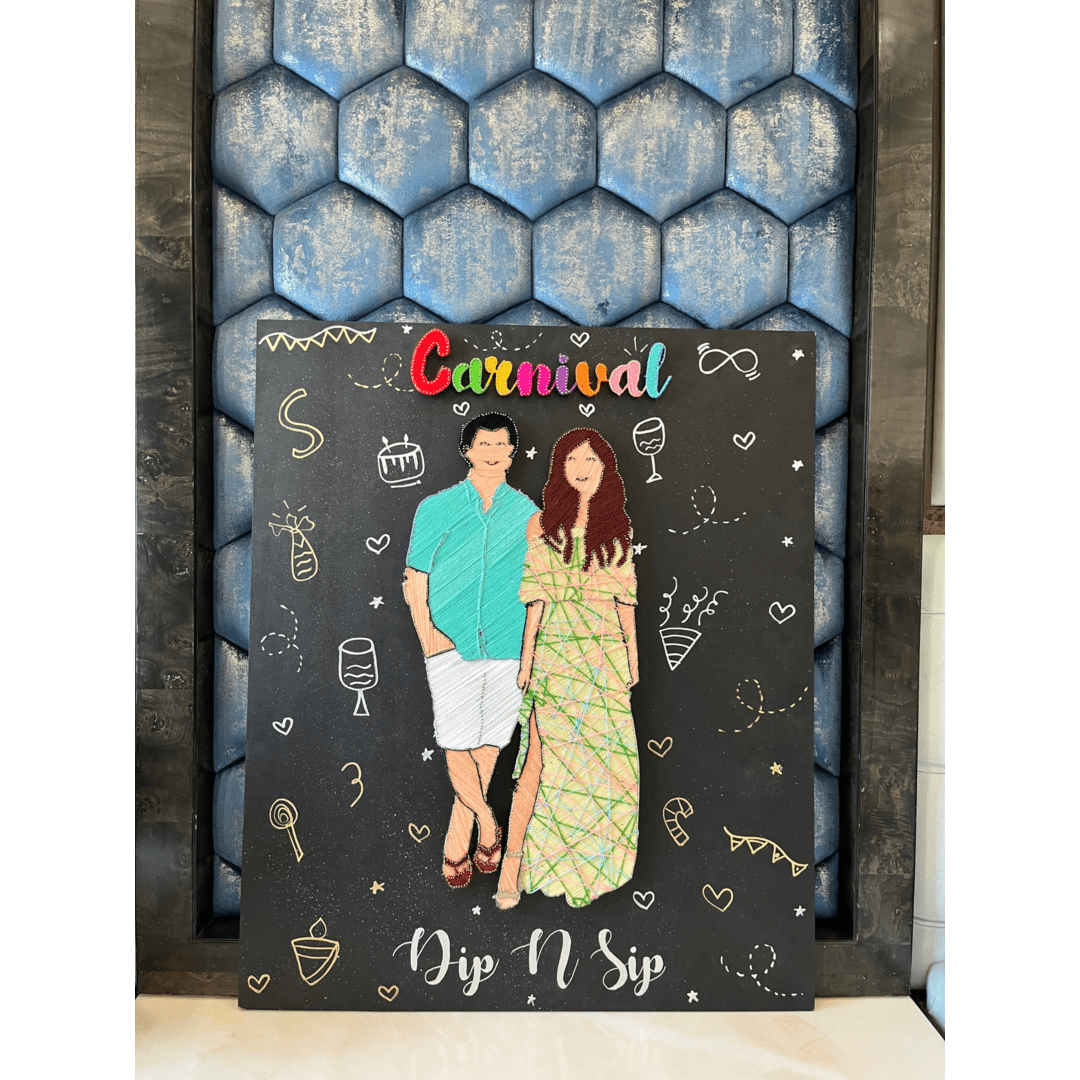 Whimsical Wonders:Carnival of String Art