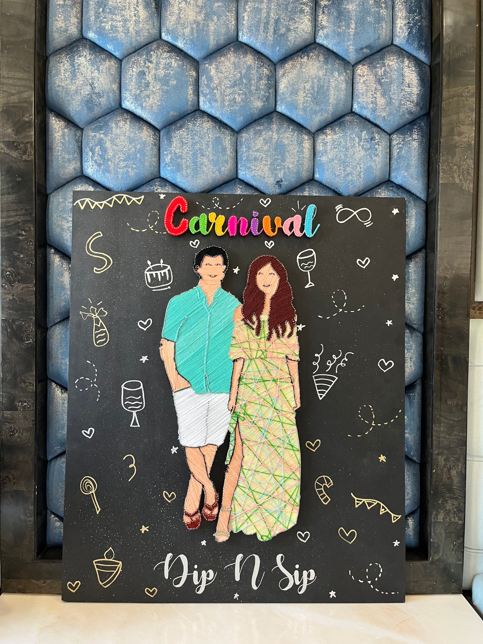 Wedding Function Board String Art Collection