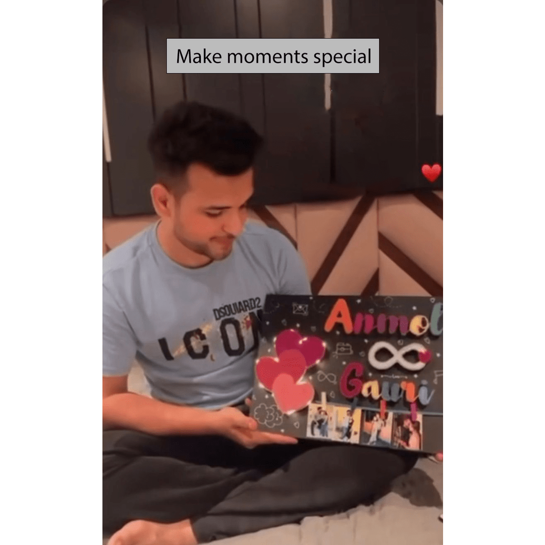 Heartstrings: A Customized String Art With Names