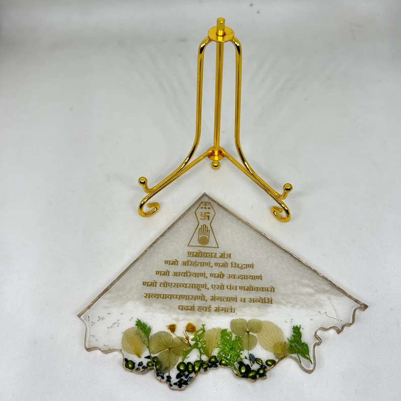 Namokar Mantra Resin Art