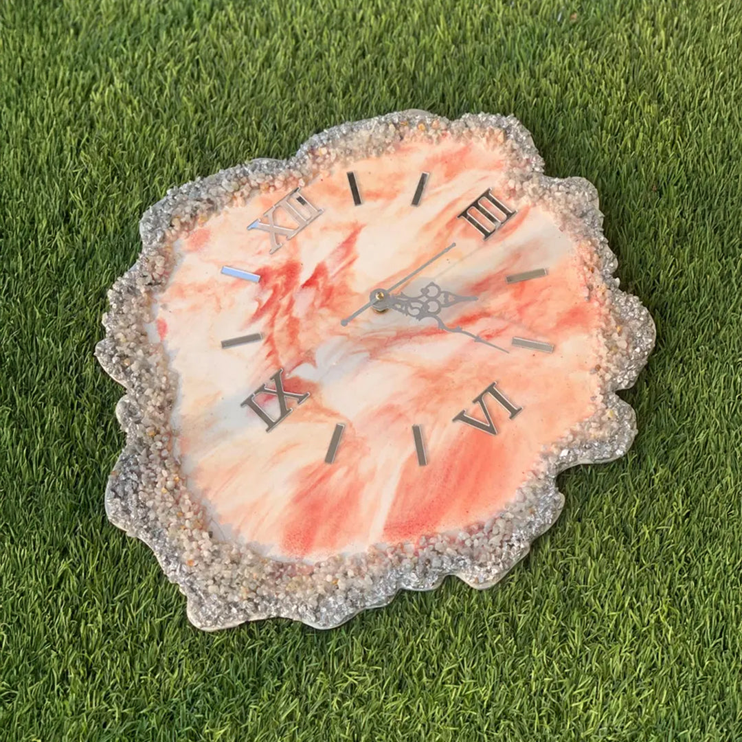 Resin Art Clock