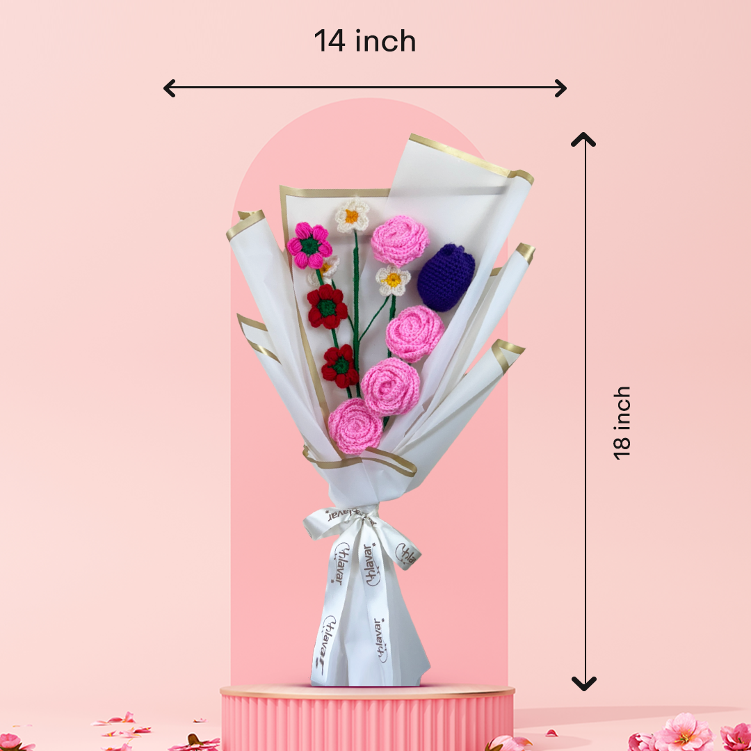 Spring Stories – Forever Floral Crochet Bouquet