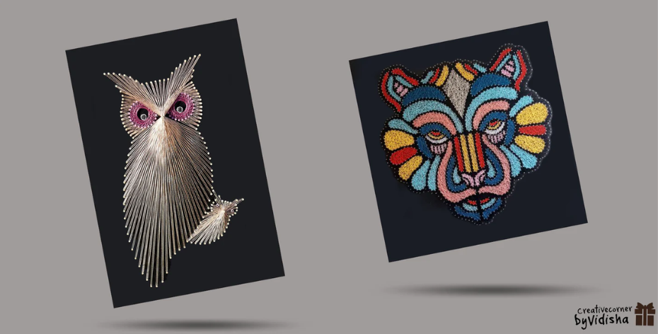 Amazing Unique Home Decor Items with String Art