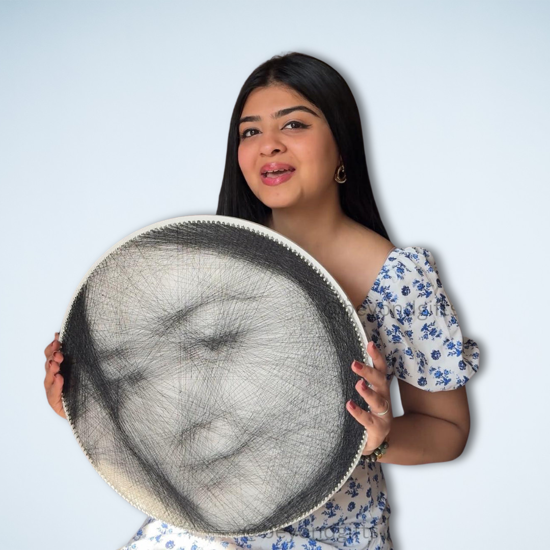Personalized String Art Portrait : The Gift To Remember
