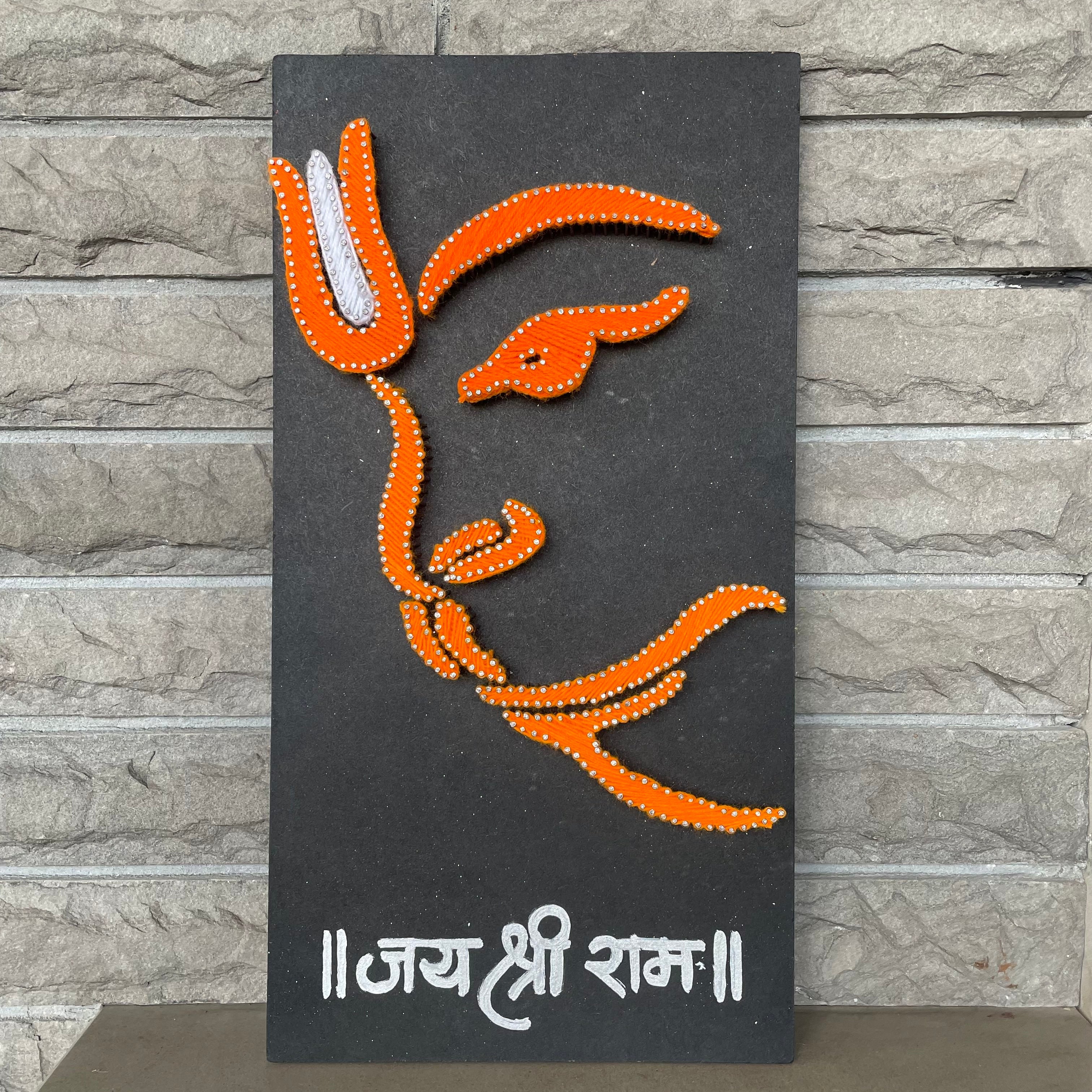 Sacred Threads: Hanumanji's Divine String Art
