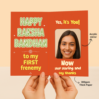Rakhi Mirror Surprise Card – Who’s the Drama Queen?