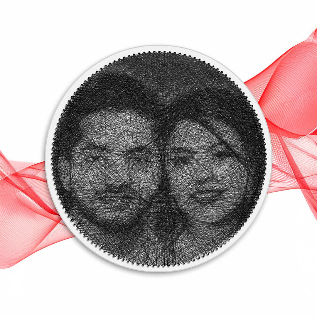 The Perfect Couple’s Gift: Personalized String Art Portrait