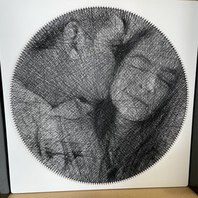 Personalised Couple String Art Portrait