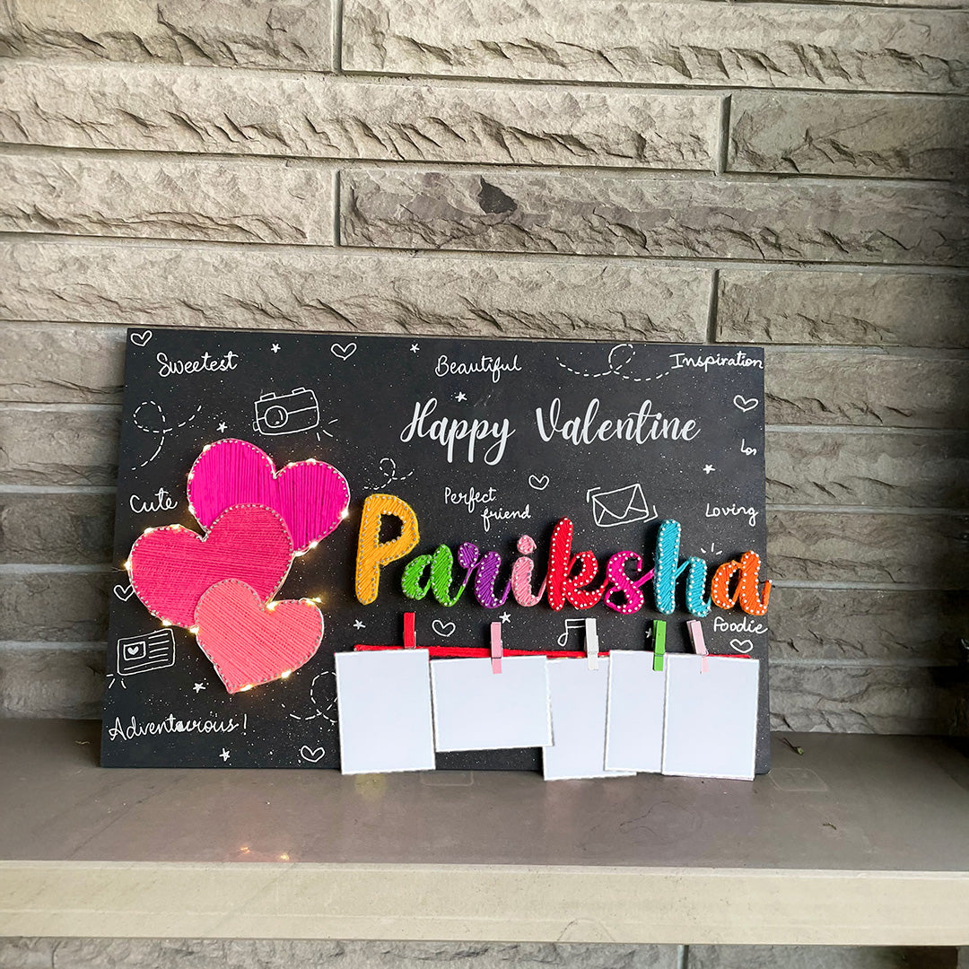 Heartfelt Love: A Valentine’s String Art Masterpiece