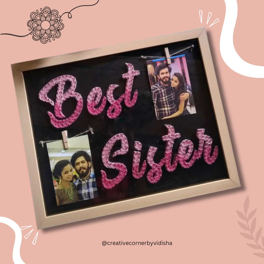 Crafted Love: Rakhi String Art