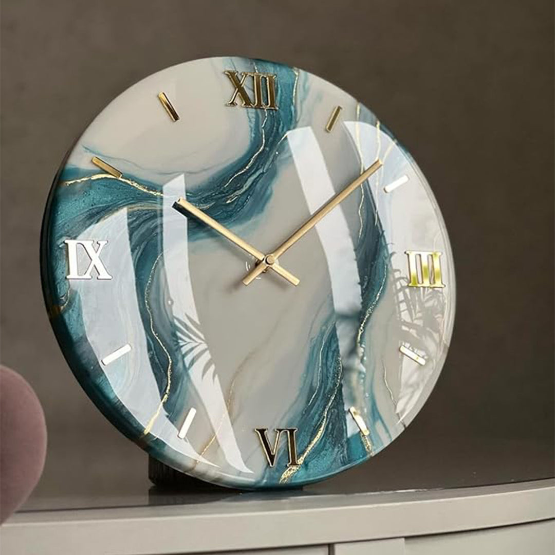 Minimalist Resin Clock – Simple, Elegant & Timeless