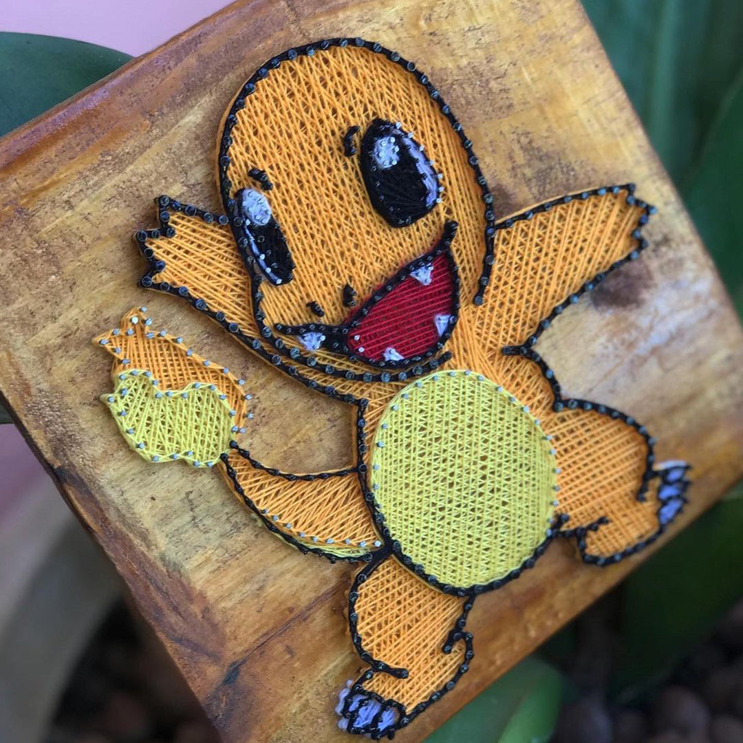 Flame-Breathing Majesty: Charizard in Threads (Anime)