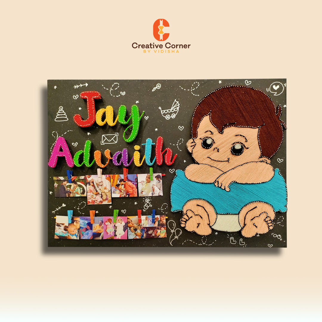 Stitched Imagination: Picture String Art for Kids