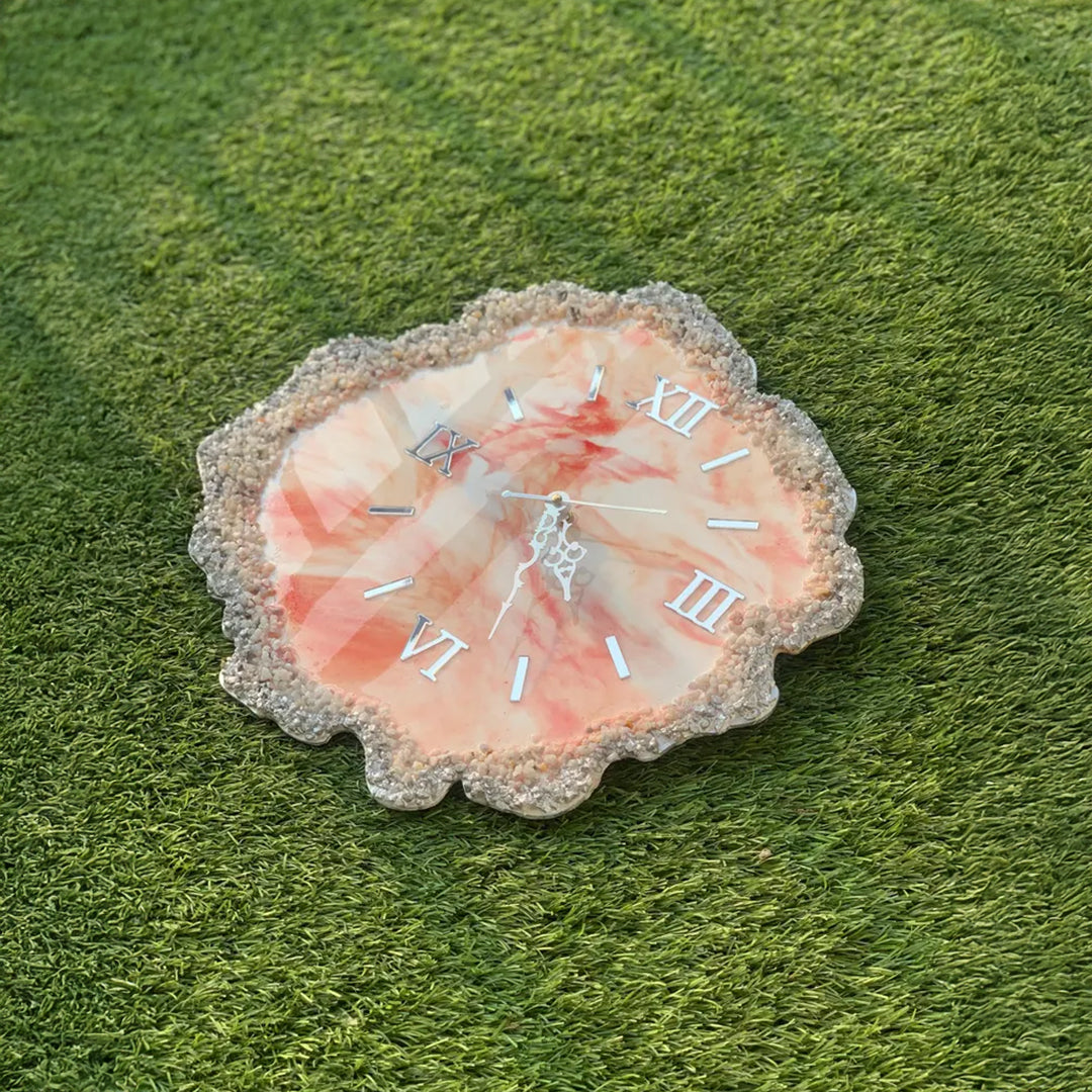 Resin Art Clock