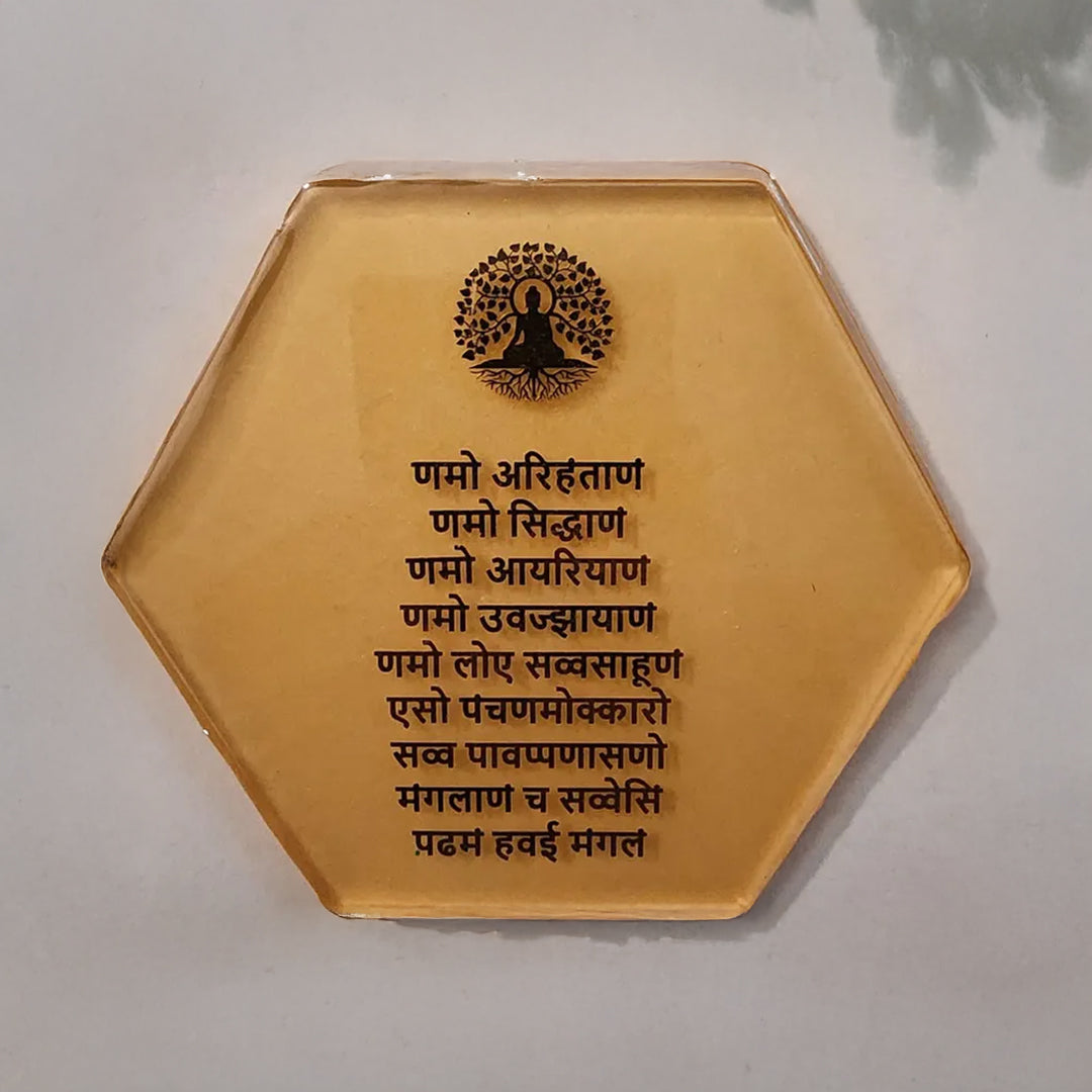 Namokar Mantra Resin Art