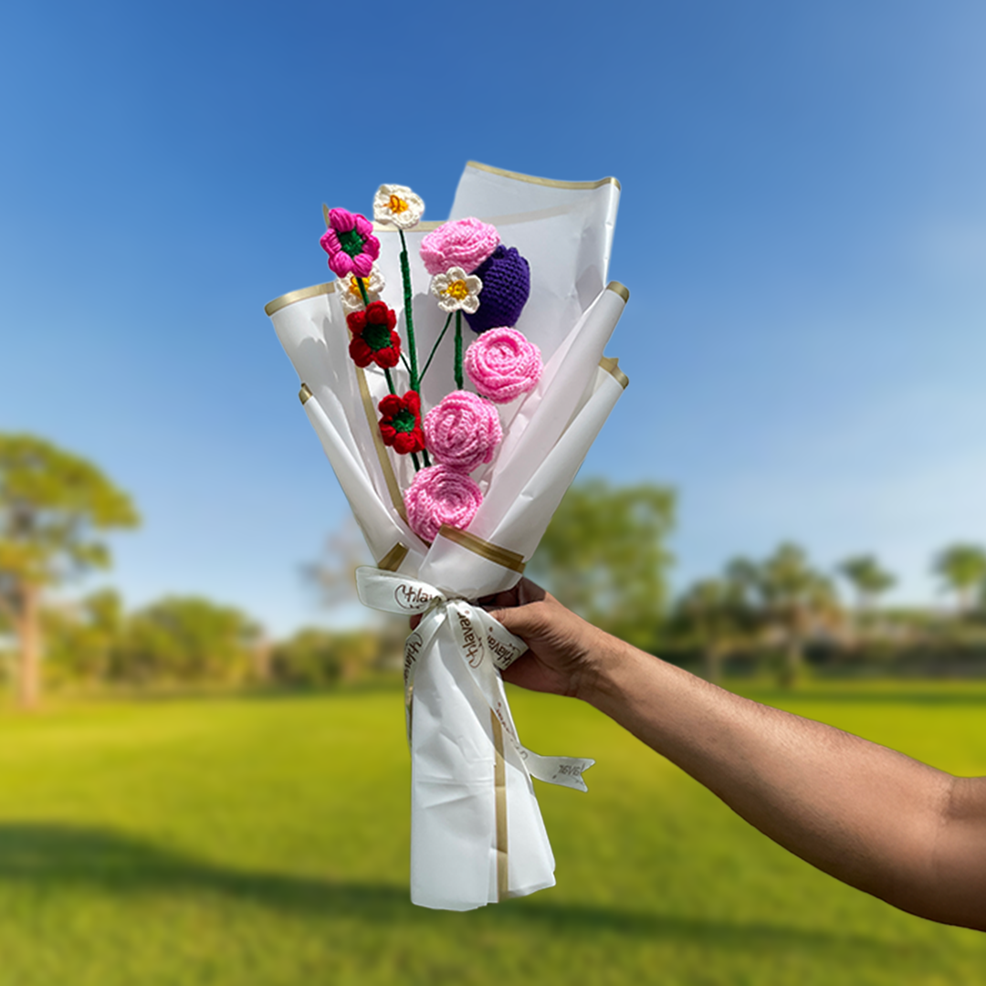 Spring Stories – Forever Floral Crochet Bouquet