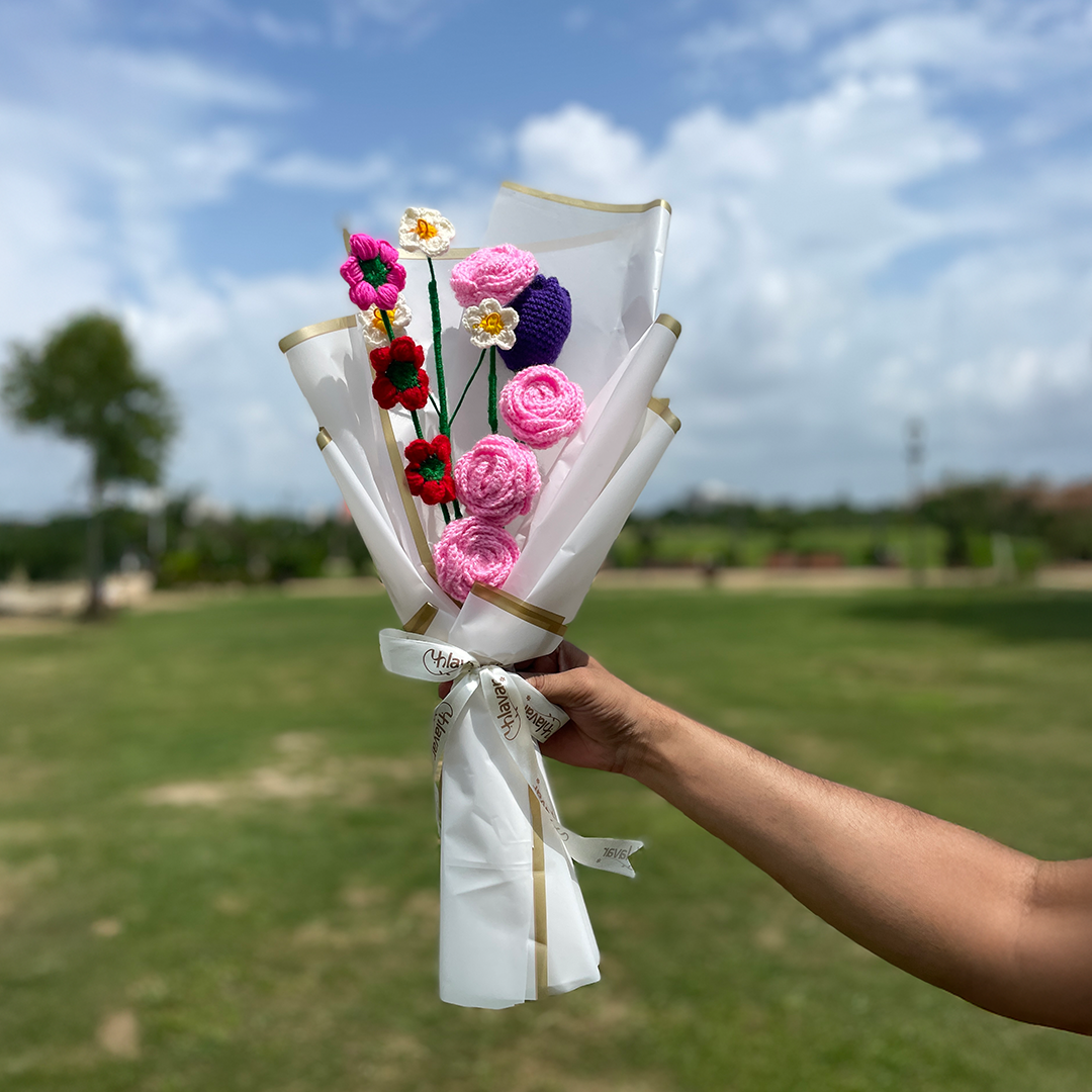 Spring Stories – Forever Floral Crochet Bouquet