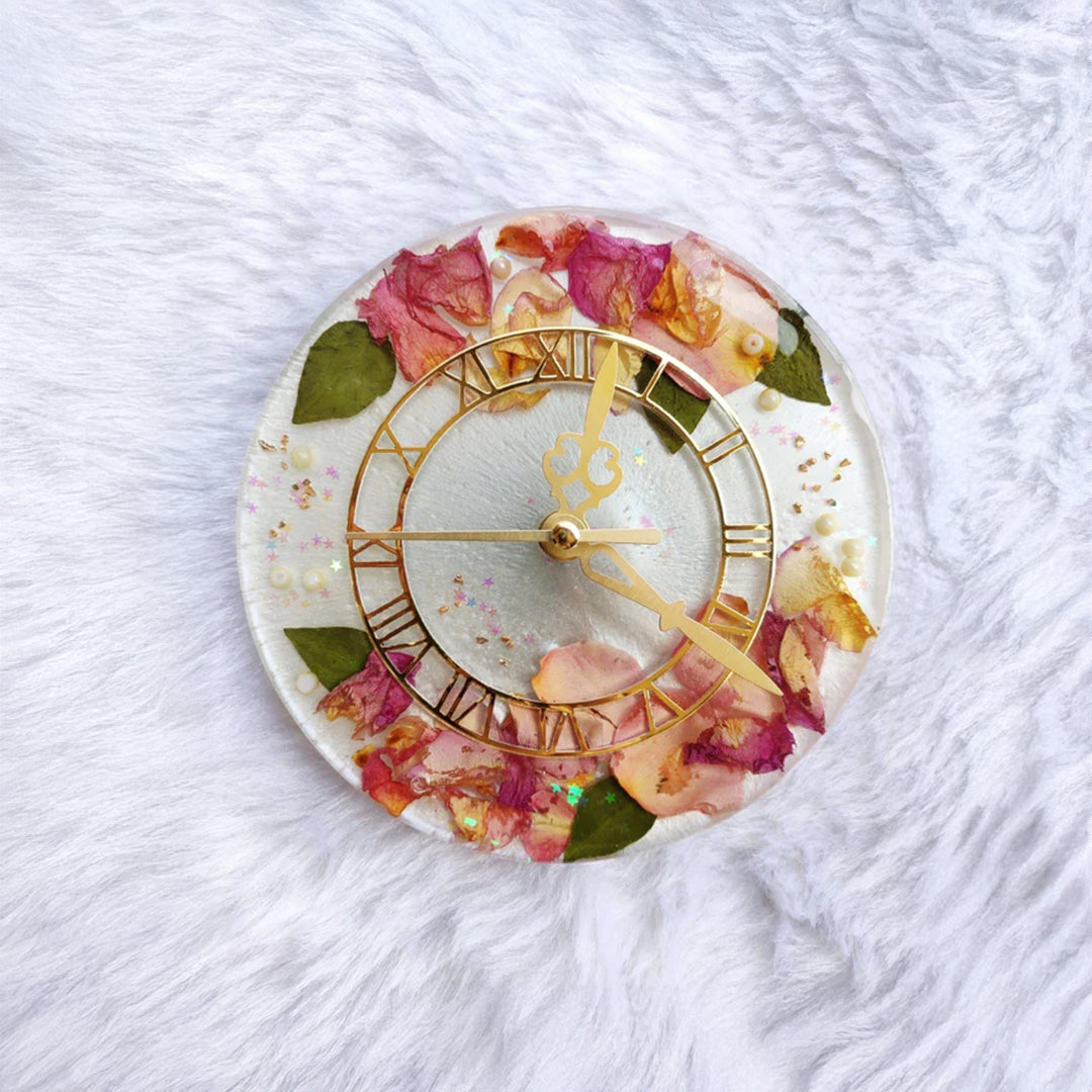 Resin Art Clock